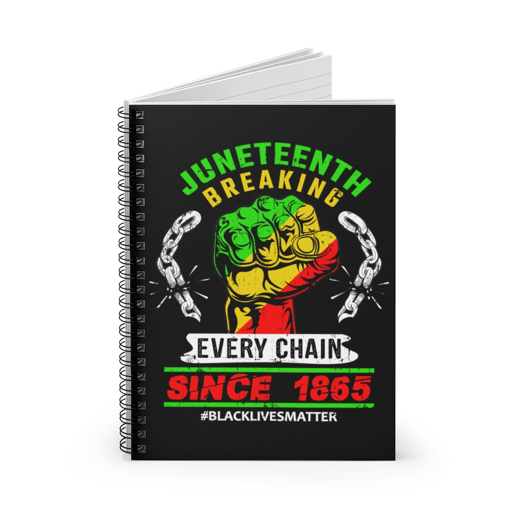 Breaking Chains Spiral Notebook - Ruled Line